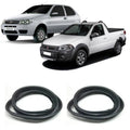 Par de burletes de puerta delantera Fiat Palio Strada 1996-2020 (OEM: 51938603 51938600)