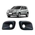 Par de molduras de foco neblinero Fiat Novo Uno Way 2016-2021 (OEM: 100239152 100239151)