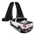 Par de molduras laterales de columna de pickup para Strada (OEM: 100237712 100237715)
