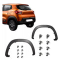 Par de molduras de tapabarro trasero para Kwid con bujes (OEM: 788A22299R, 788A35628R)
