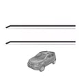 Par de molduras de techo (goteros) originales para Fiat Mobi (OEM: 100237597 100237598)