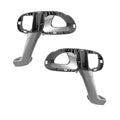 Par de manillas de puerta trasera cromadas para Gol G3 1999-2005