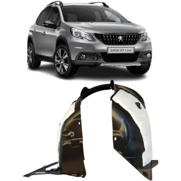 Tapabarro delantero derecho original Peugeot 2008 (OEM: 9801673180)