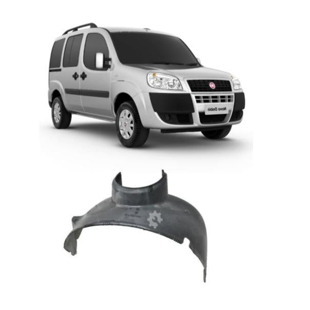 Tapabarro delantero izquierdo Fiat Doblo 2010-2018 Original (OEM: 51755108)