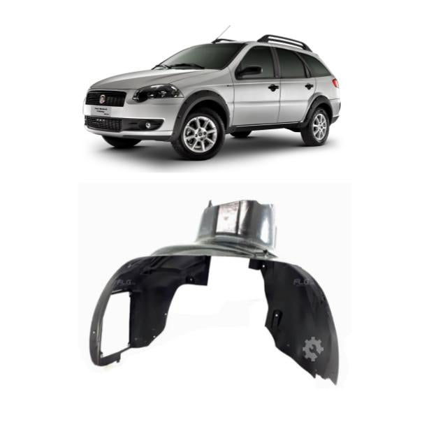 Tapabarro delantero izquierdo para Fiat Strada y Palio 2008-2020 (OEM: 51817904)