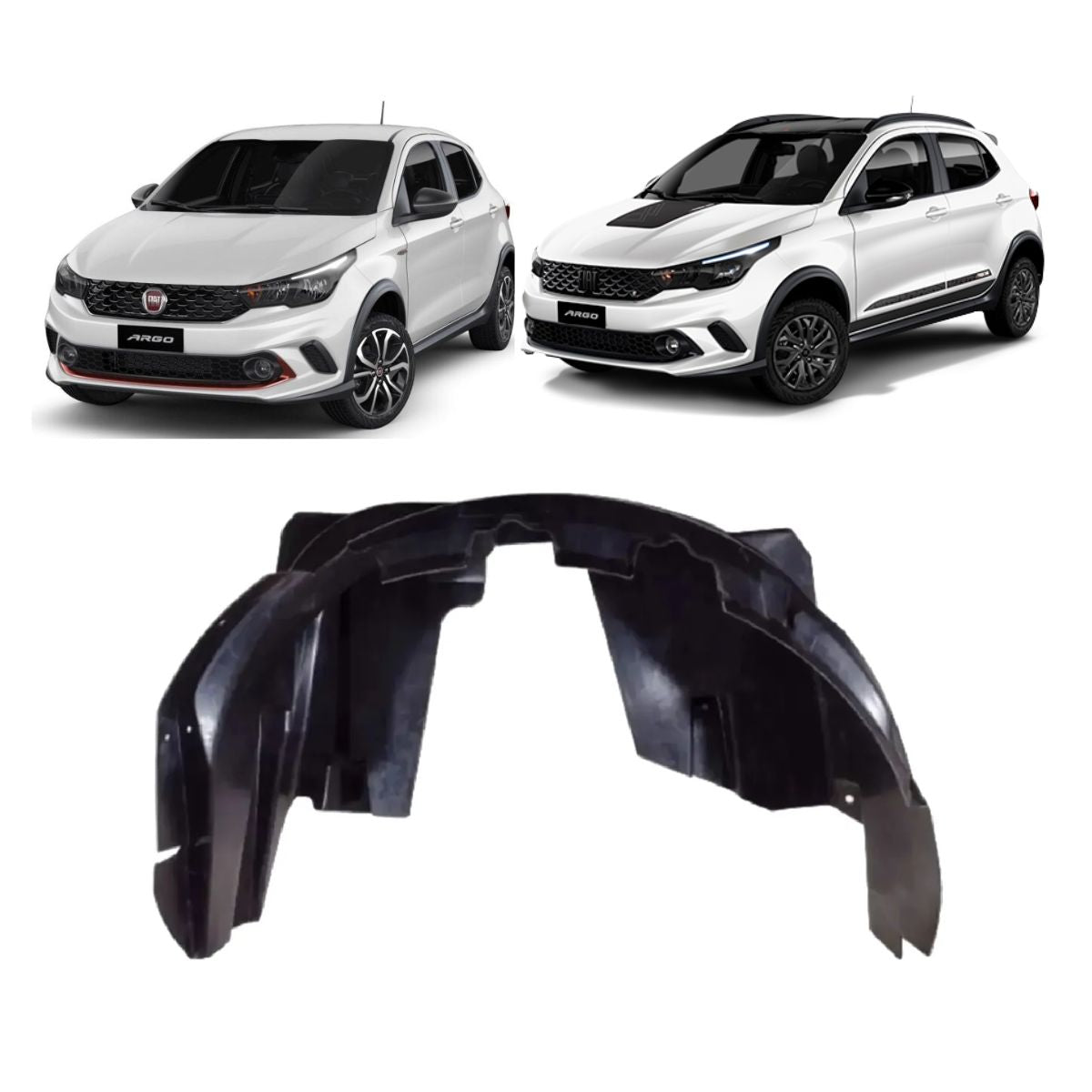 Guardabarros Trasero Derecho Fiat Argo Hgt Trekking 2017-2025 (OEM: 52045675)
