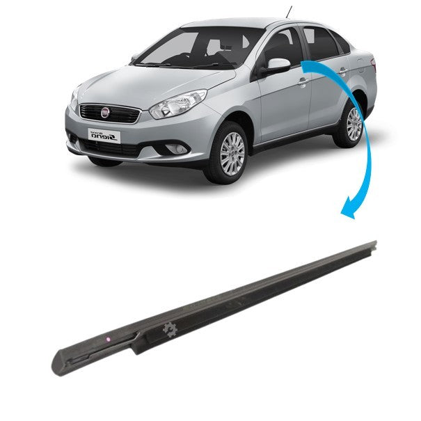 Pestillo de Vidrio Delantero Izquierdo Fiat Grand Siena y Nuevo Palio Original (OEM: 51849616)