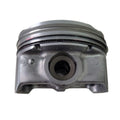 Pistón con anillos motor Renault B4D 1.0 3 cilindros Logan Sandero (OEM: 120A15093R)