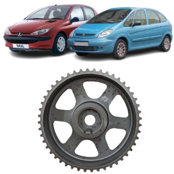 Polea de árbol de levas Peugeot 206 Citroen C3 Xsara Original (OEM: 0805F1)
