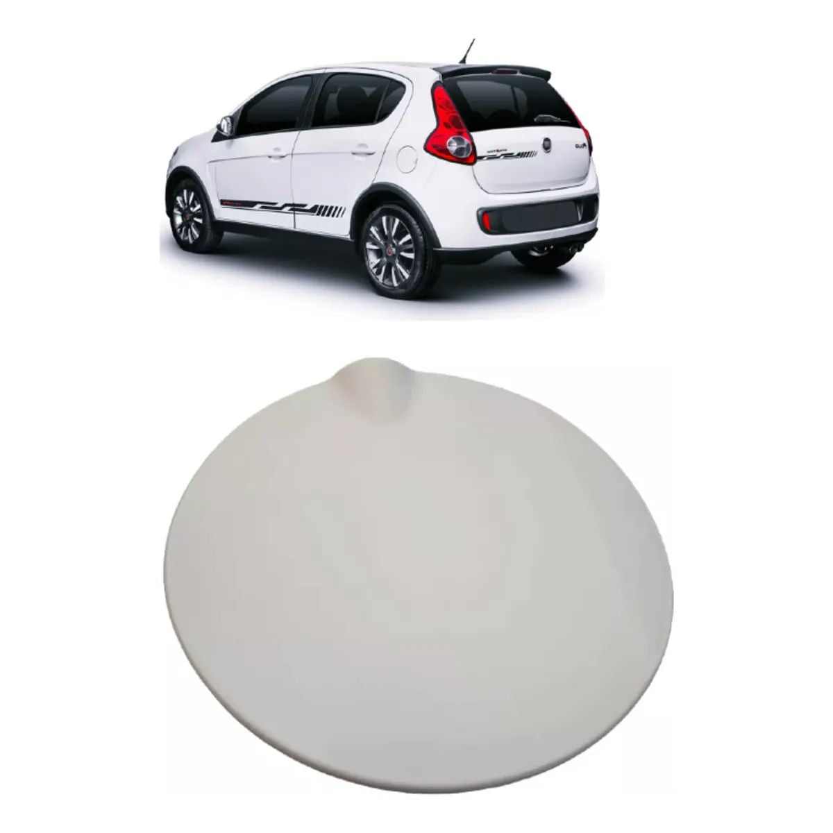 Tapa de bencina para Fiat Novo Palio Attractive (OEM: 51848900)