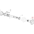 Semieje lado izquierdo para Fiat Grand Siena, Argo, Strada, Doblo e Idea (OEM: 55234016)