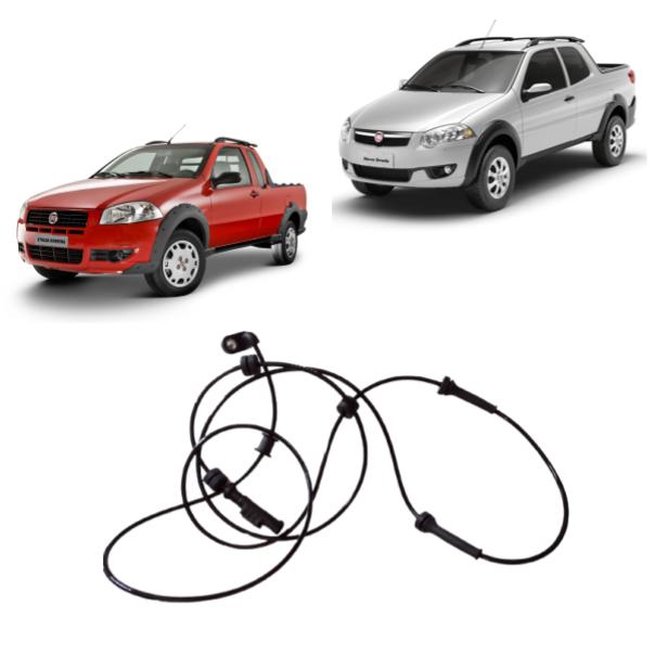 Sensor ABS trasero izquierdo Fiat Strada Trekking Work 2015-2020 (OEM: 51918288)