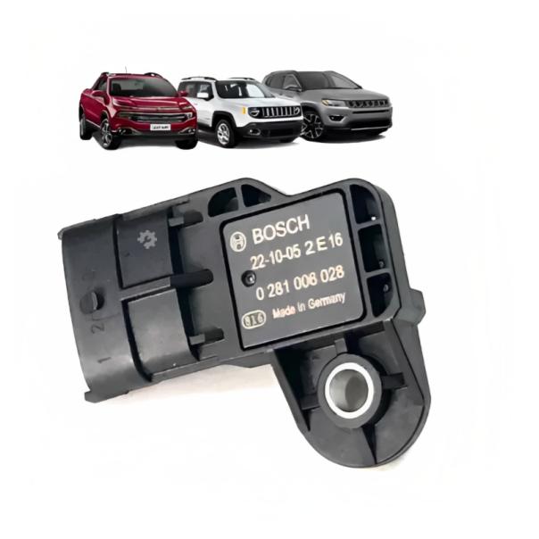 Sensor MAP Original para Toro, Jeep Renegade y Compass Diesel (OEM: 55219298)