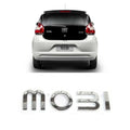 Emblema Cromado Letras Mobi Original Fiat (OEM: 100241681)