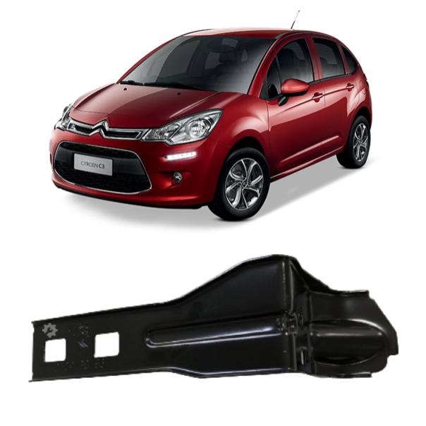 Soporte Parachoques Delantero Izquierdo Citroen C3 Ds3 Original (OEM: 742143)