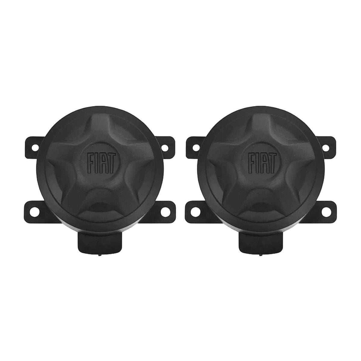 Par de tapas de acabado para focos neblineros Fiat Argo (OEM: 100244634)