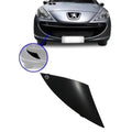 Tapa de gancho de remolque parachoques delantero Peugeot 207 Original (OEM: 742212)