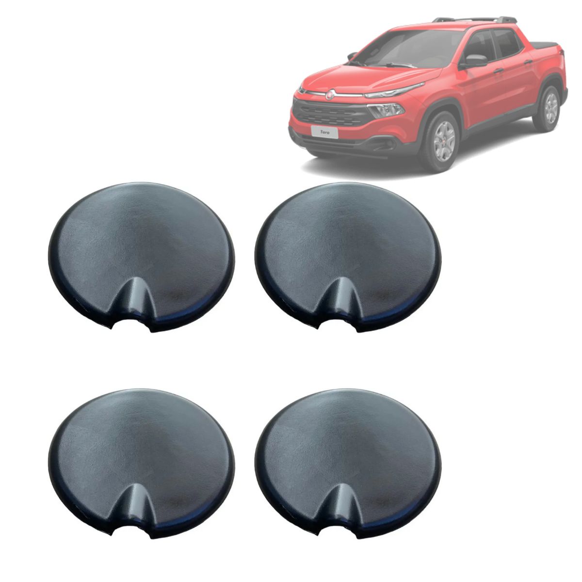 Kit Tapón de Protección para Agujeros de Pick-up Fiat Toro 2016-2020