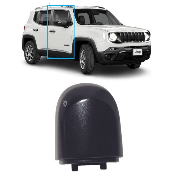 Tapa porta manilla delantera Jeep Original (OEM: 735607773)