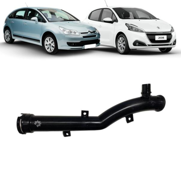 Tubo de refrigeración termostática para Citroen C4 y Peugeot 208 (OEM: 1351VF)