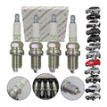 Juego de Bujías de Encendido Fiat Fire Original Motor 1.0 1.4 Bkr6e / 46480362 (OEM: Bkr6e / 46480362)